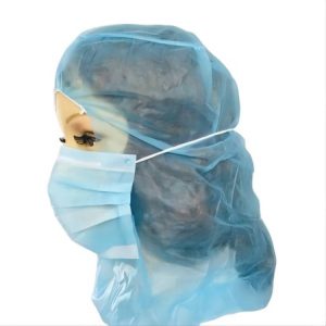 Disposable Space Cap With Face Mask