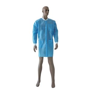 Disposable Non woven lab coat